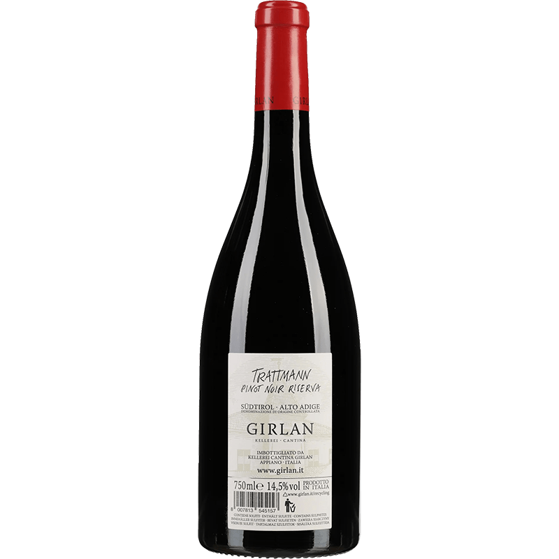 GIRLAN Rossi Trattmann Pinot Noir Riserva Alto Adige DOC