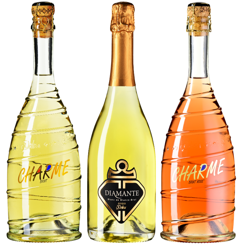 DELEA Idee Regalo Trio Bollicine