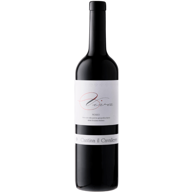 IL CAVALIERE Rossi 75 cl / 2021 Viva Merlot IGT Svizzera Italiana