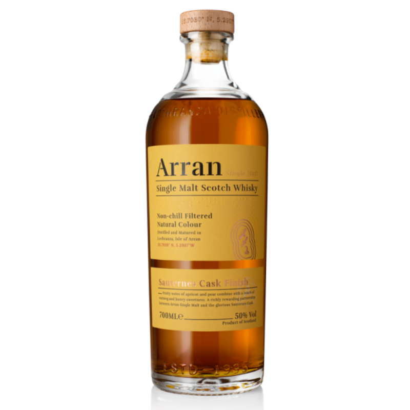 ARRAN Distillati 70 cl Whisky Arran Malt Sauternes Cask Finish