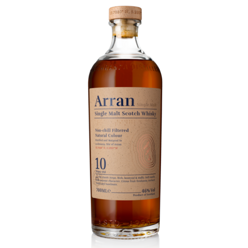 ARRAN Distillati 70 cl Whisky Arran Single Malt Scotch 10 Years Old