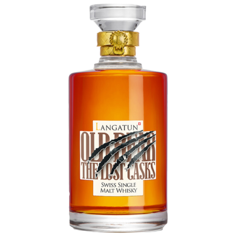 LANGATUN Distillati 50 cl Whisky Old Bear "The Lost Casks" Karaffe Holzbox
