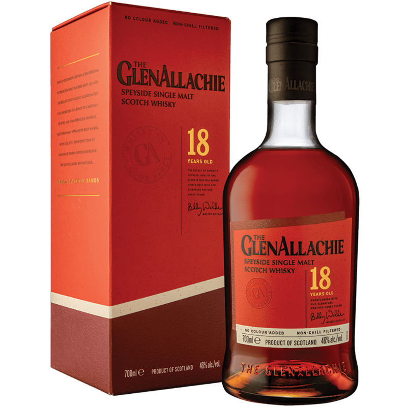 GLENALLACHIE Distillati 70 cl Whisky The Glenallachie Speyside Single Malt 18 Years Old
