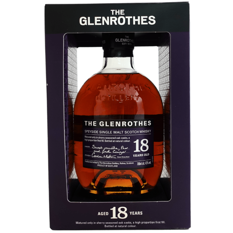 GLENROTHES Distillati 70 cl Whisky The Glenrothes 18 years old Single Malt