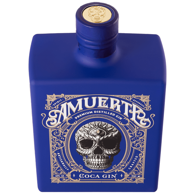 AMUERTE Superalcolico 70 cl Amuerte Coca Gin BLUE
