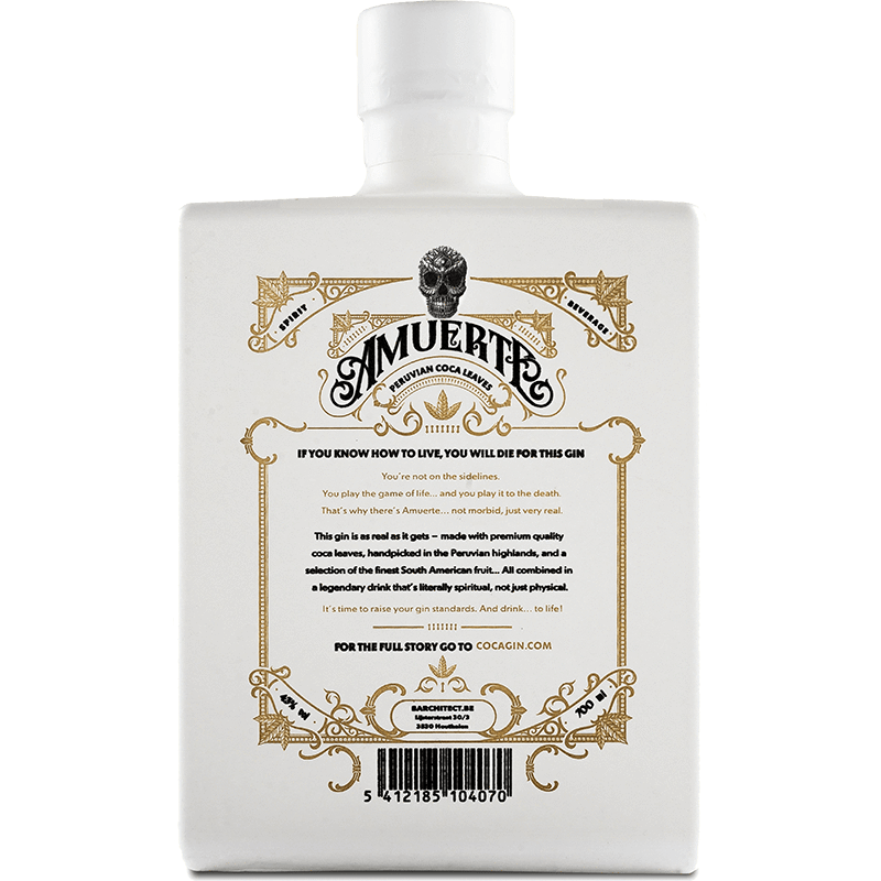 AMUERTE Distillati 70 cl Amuerte Coca Gin WHITE