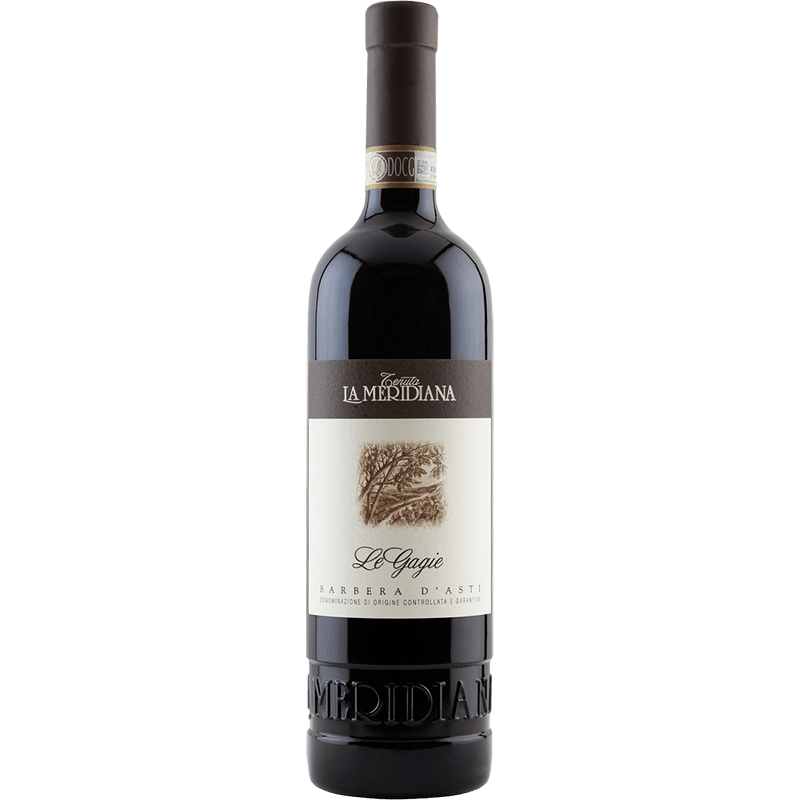 TENUTA LA MERIDIANA Rossi Barbera d&#39;Asti DOCG le Gagie