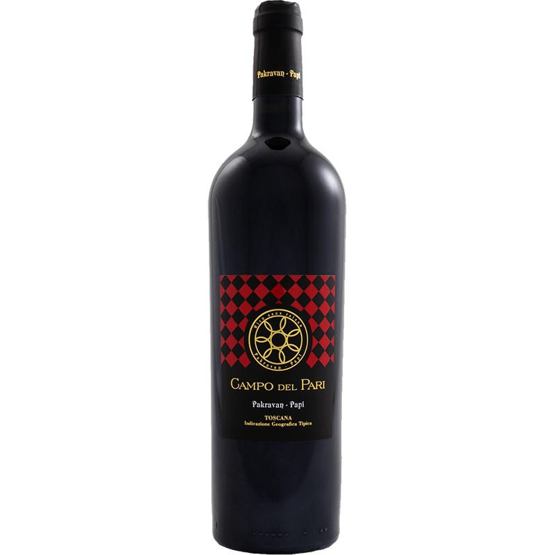 PAKRAVAN PAPI Rossi 75 cl / 2016 Campo del Pari IGT Merlot di Toscana
