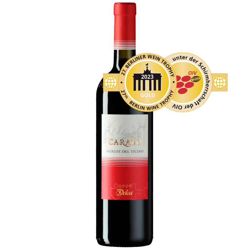 DELEA Rossi 75 cl / 2020 Carato Merlot Ticino DOC