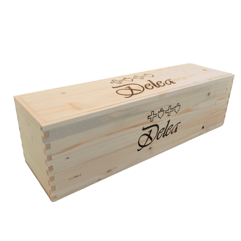 DELEA Accessori 1x 300 cl Cassette in legno Delea