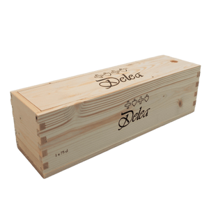 DELEA Accessori 1x 75 cl Cassette in legno Delea