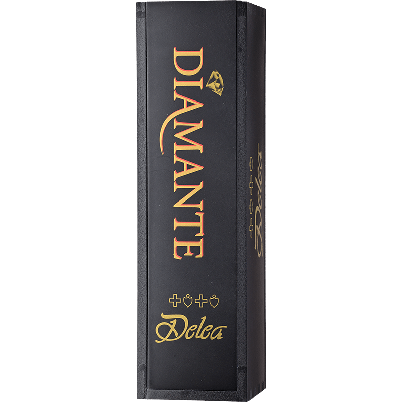 DELEA Accessori 1x 75 cl - Diamante Cassette in legno Delea