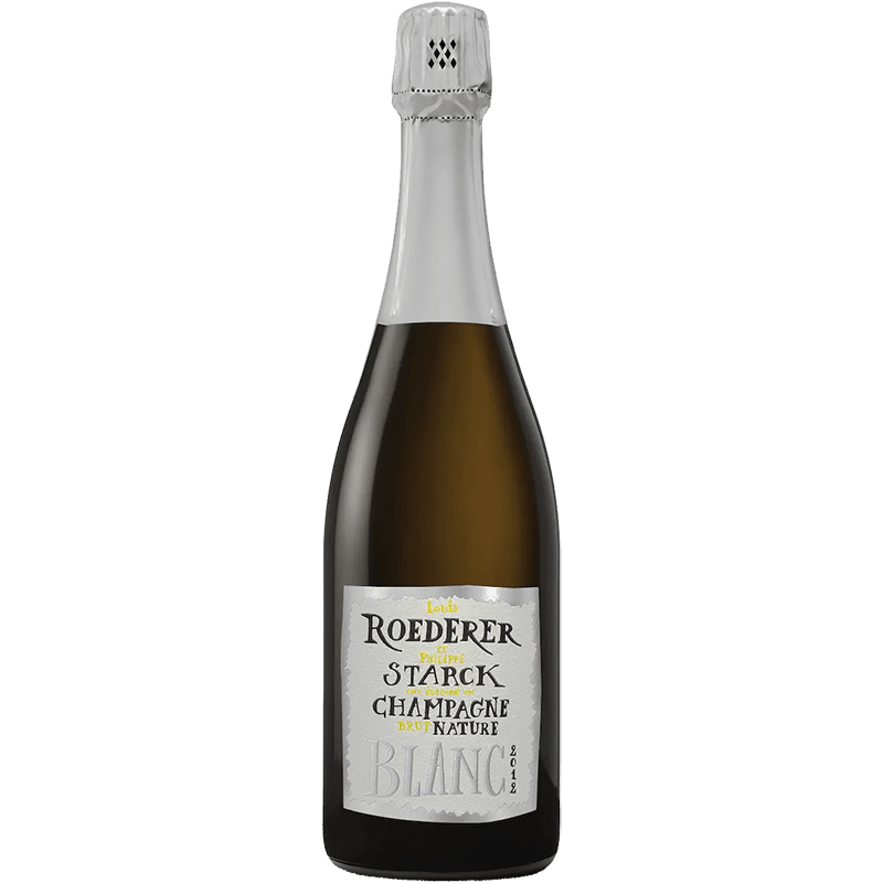 LOUIS ROEDERER Spumanti 75 cl / 2012 Champagne &quot;Philippe Starck&quot; Brut Nature Blanc Millésimé AOC