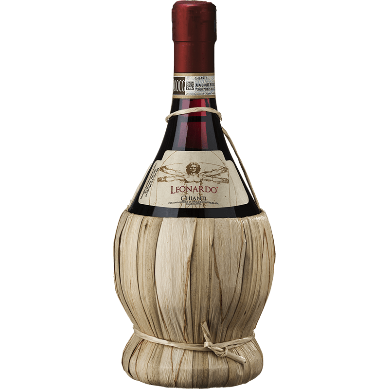 LEONARDO DA VINCI Rossi 75 cl / 2018 Chianti Classico DOCG Fiasco Vitruviano