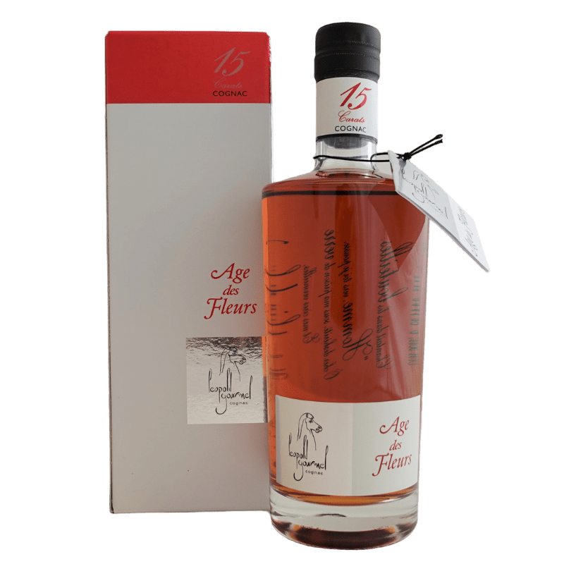 LEOPOLD GOURMEL Distillati 70 cl / NO Cognac Age des Fleurs 15 Carats