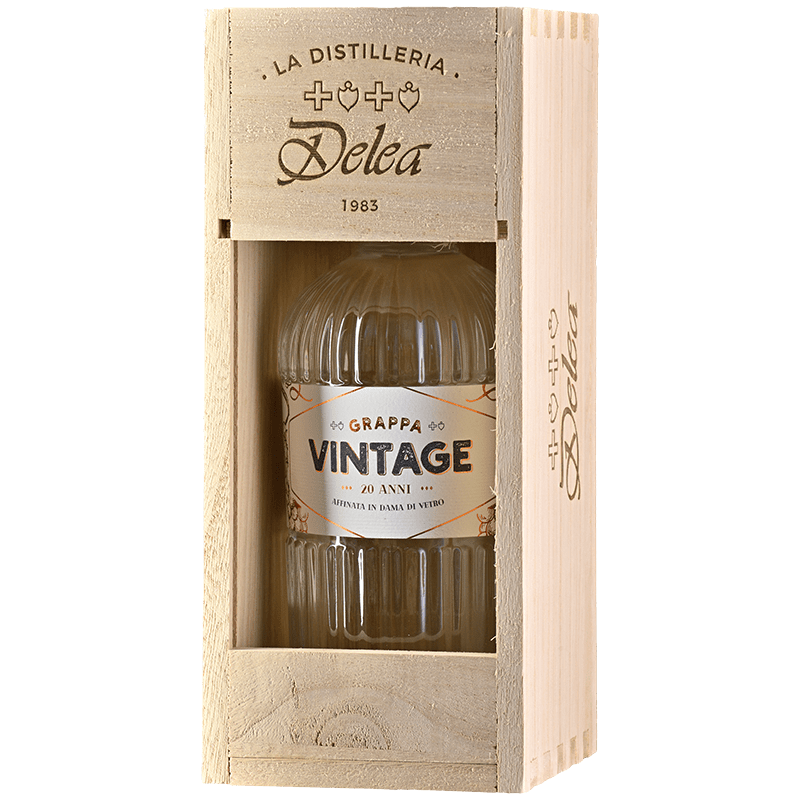 DELEA Idee Regalo 70 cl Confezione regalo Grappa Vintage Ticinese