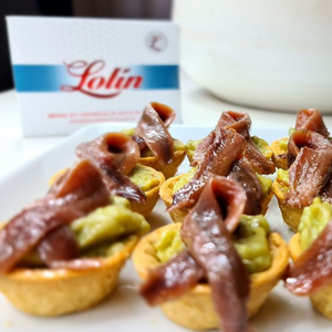 CONSERVAS LOLIN Food 80 gr Filetti di Acciughe del Cantábrico Lolín Doble Octavillo