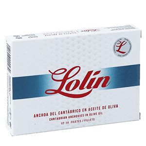 CONSERVAS LOLIN Food 80 gr Filetti di Acciughe del Cantábrico Lolín Doppio Gusto