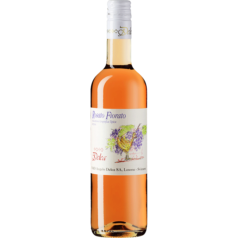 DELEA Vino Rosato 50 cl FIORATO ROSATO SVIZZERA IGT (2072171282543)