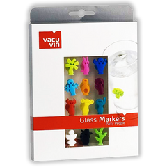VACU VIN Accessori Glass markers Party people 12 pcs