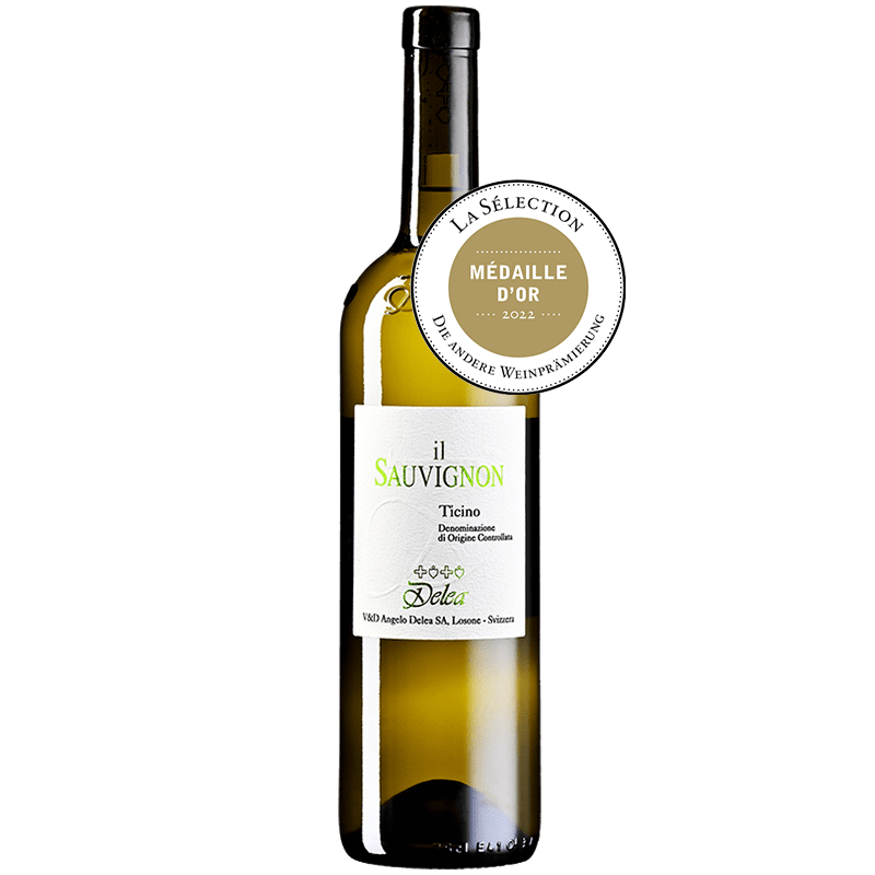 DELEA Bianchi 75 cl / 2021 il Sauvignon del Ticino DOC