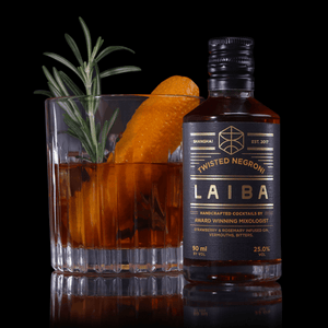 LAIBA BEVERAGES Distillati 9cl Laiba Cocktail - Twisted Negroni