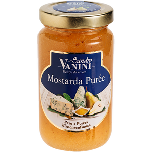 VANINI Food Mostarda di Pere Mostarde Purée - Sandro Vanini Specialità del Ticino