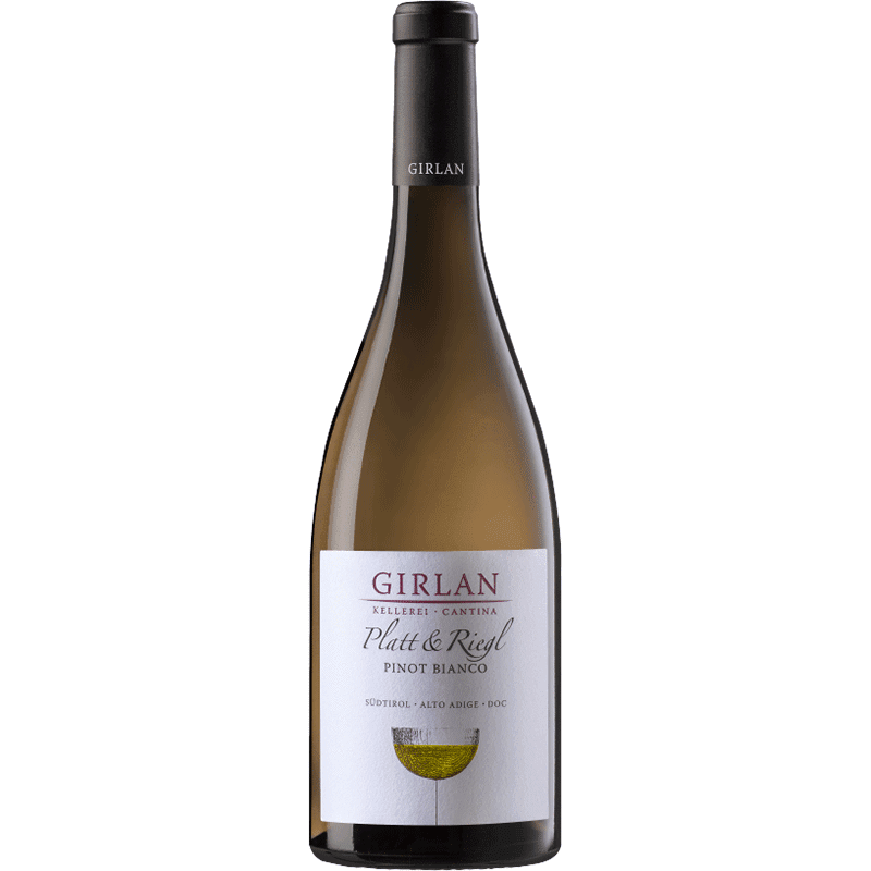 GIRLAN Bianchi 75 cl / 2019 Platt &amp; Riegl Pinot Bianco Alto Adige DOC