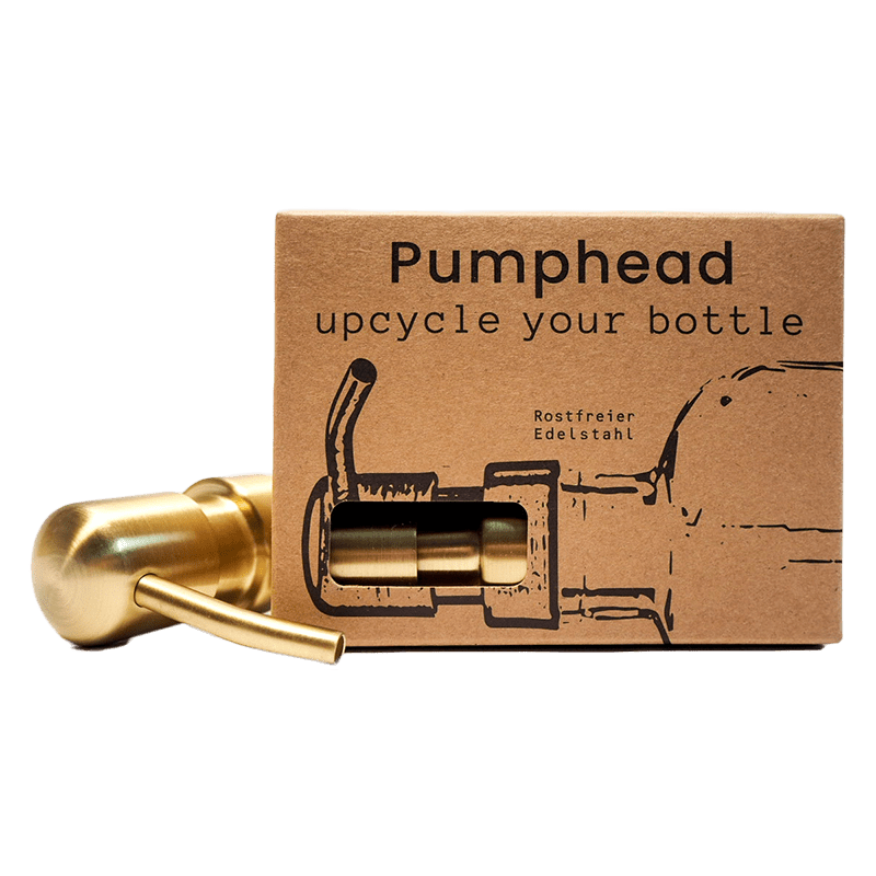 AMUERTE Accessori Pumphead® upcycle your Amuerte bottle