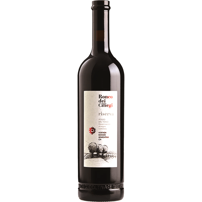MONDÒ SEMENTINA Rossi Ronco dei Ciliegi Riserva Vino Rosso del Ticino DOC