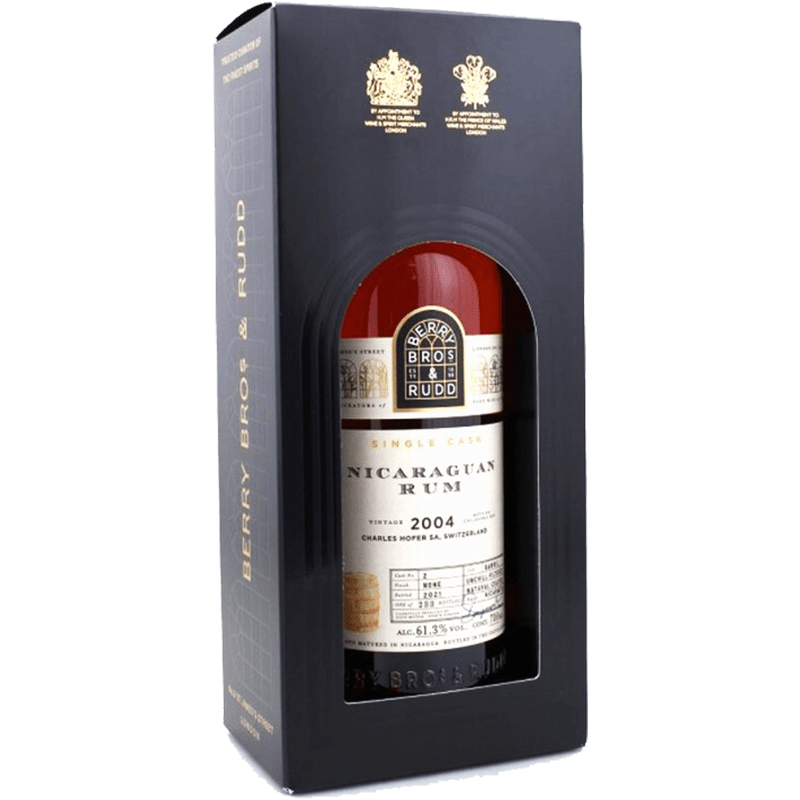 BERRYS OWN SELECTION Distillati 70 cl Rum Berrys Own Selection Nicaragua 2004 bottled 2021 Exclusive for Switzerland