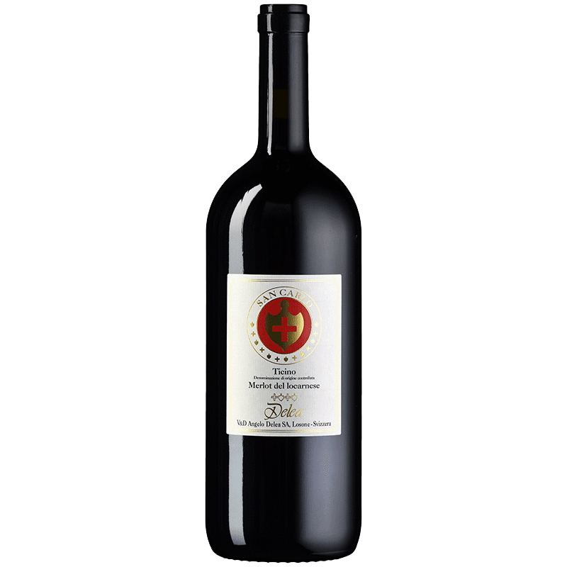 DELEA Rossi 150 cl / 2017 San Carlo Merlot del Locarnese Ticino DOC