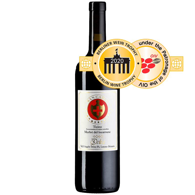 DELEA Rossi San Carlo Merlot del Locarnese Ticino DOC