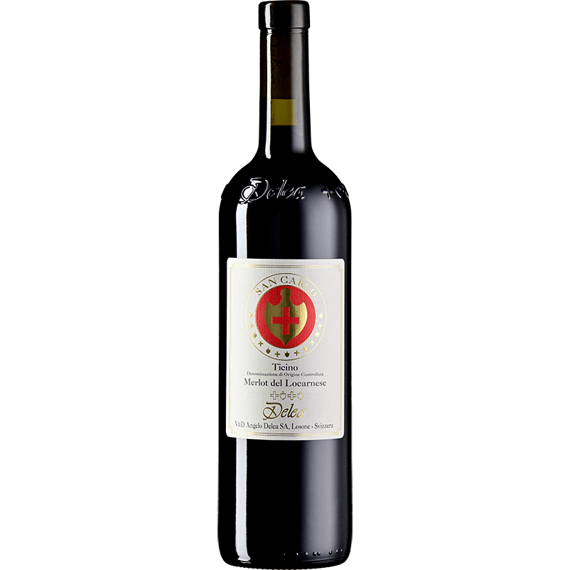 DELEA Rossi 75 cl / 2019 San Carlo Merlot del Locarnese Ticino DOC