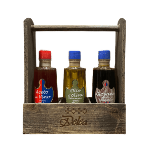 DELEA Idee Regalo Set olio e aceto Delea