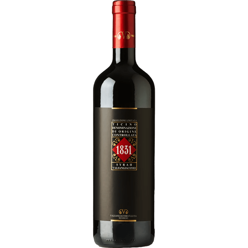 VALSANGIACOMO Rossi 75 cl / 2018 Syrah 1831 Ticino DOC