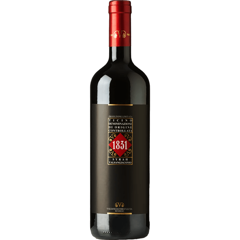 Syrah 1831 Ticino DOC-VALSANGIACOMO