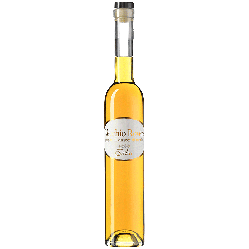 DELEA Distillati 50 cl / 43% Vol Vecchio Rovere Grappa Ticinese da vinacce di Merlot