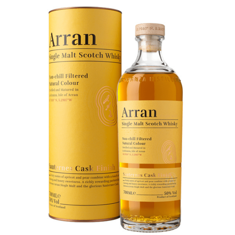 ARRAN Distillati 70 cl Whisky Arran Malt Sauternes Cask Finish