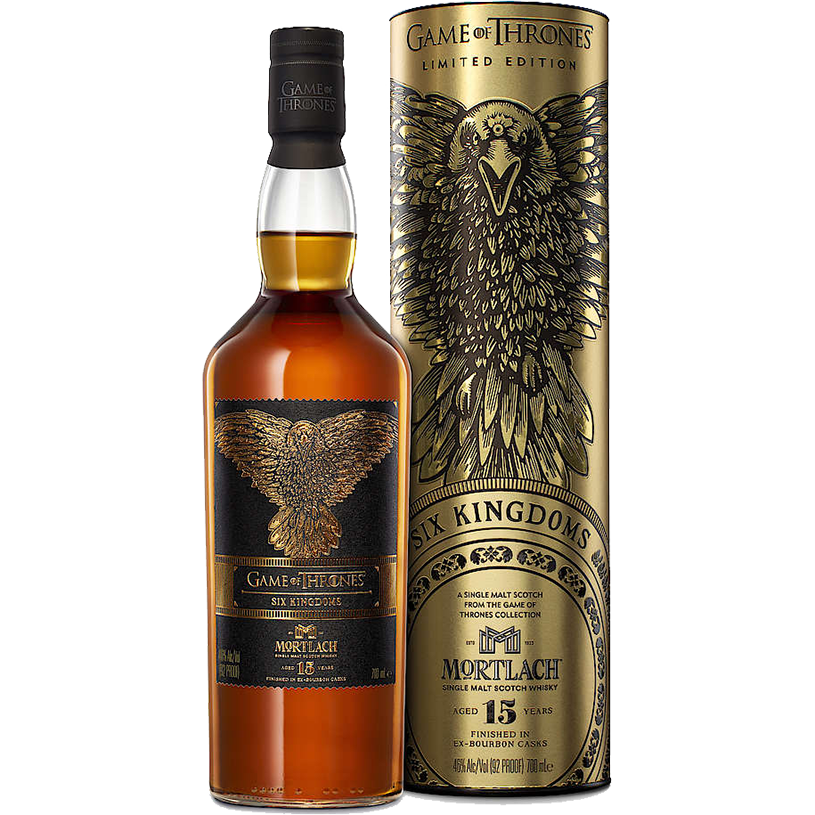 Whisky Game of Thrones Six Kingdoms Mortlach Single Malt Scotch 15 years old