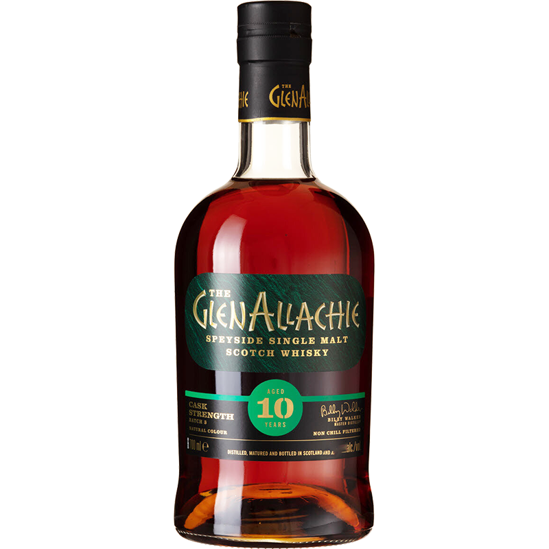 GLENALLACHIE Distillati 70 cl Whisky The Glenallachie Speyside Single Malt 10 Years Old BATCH 2
