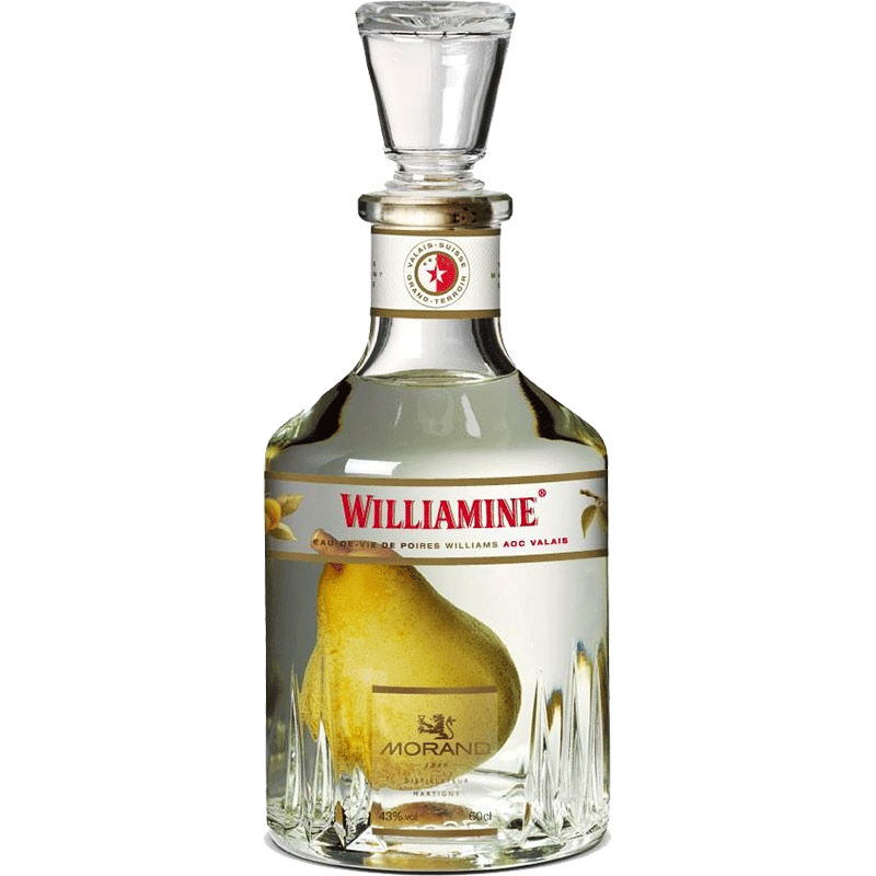 MORAND Distillati 60 cl Williamine Morand Premium Acquavite con pera del Vallese
